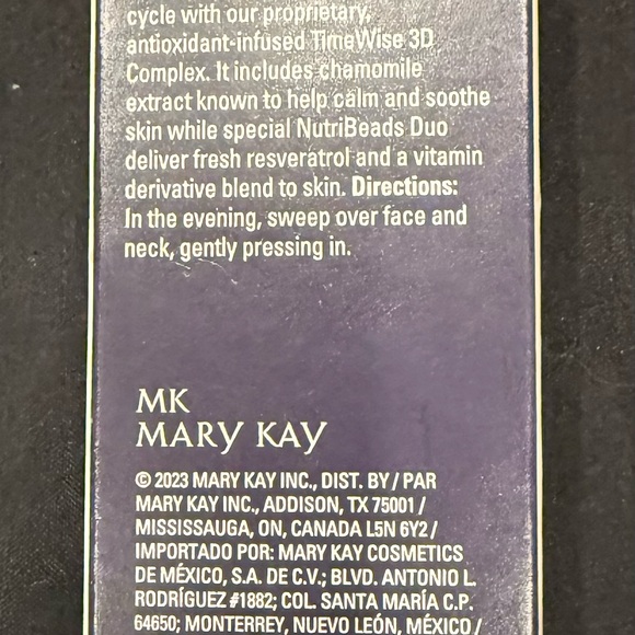 Timewise Nighttime Recovery New In Box - Picture 6 of 6